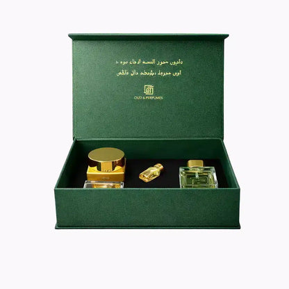 Luxury Green Velvet Perfume Gift Box